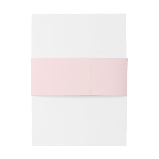 Rosa und goldene Glitzer Einladung Bauchband Einladungsbanderole (Rückseitenbeispiel)