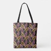 Rosa und goldene Leoparden Tasche (Rückseite)