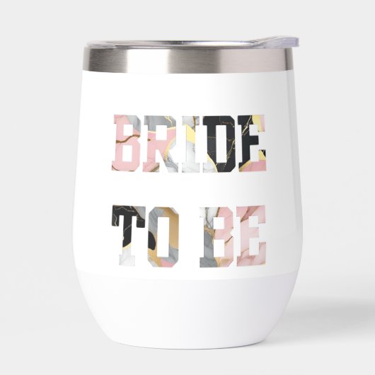 Rosa und goldene Marmorbrücke für den Erfolg (Links)