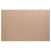 Rosa und goldene Mushroom-Stoffe Stoff (Fat Quarter (45,7 x 55,9 cm))