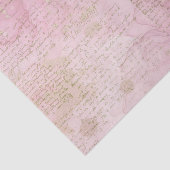 Rosa und goldenes Hintergrundpapier Seidenpapier (Ausschnitt)