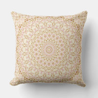 Rosa und goldenes modernes Symmetrie-Design