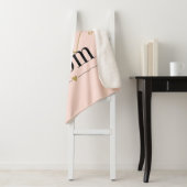 Rosa und goldfarbene Welt Beste Mama Sherpadecke (Beispiel)