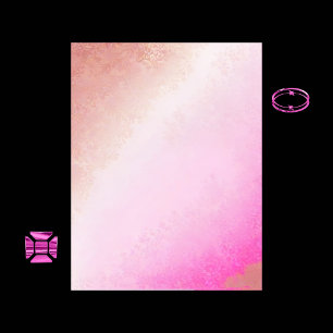 Rosa und goldfarbenes Scrapbook