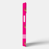 Rosa- und Goldkronenmuster Case-Mate iPhone Hülle (Rückseite / Rechts)
