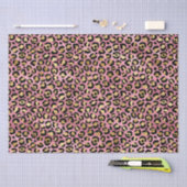 Rosa und Goldleopard Seidenpapier (Handwerk)
