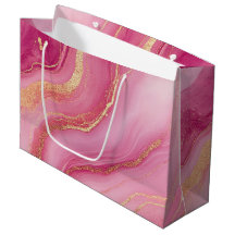 Rosa und Goldmarmor Elegant