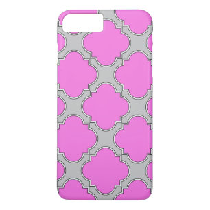 Rosa und grau aus Quatrefolie Case-Mate iPhone Hülle