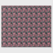 Rosa und Grau Geschenkpapier (Flach)