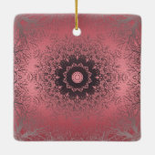 rosa und grau keramikornament (Rückseite)
