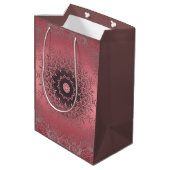 rosa und grau, mittlere geschenktüte (Rückseite Schrägansicht)