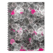 Rosa und Grau Notizblock (Vorderseite)