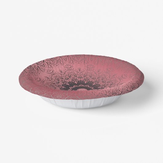 rosa und grau pappteller (Gewinkelt)