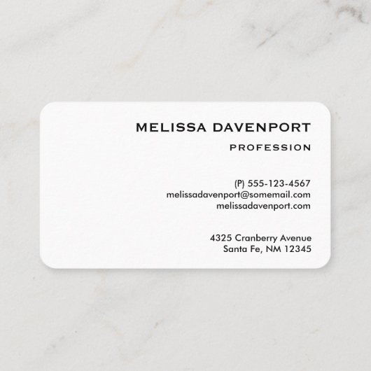 Rosa und graue Blume Klasse Wasserfarbe Visitenkarte (Rückseite)