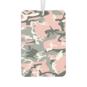 Rosa und graue Camouflage, Militär, Armee Autolufterfrischer (Rückseite)