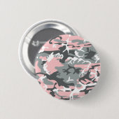 Rosa und graue Camouflage, Militär, Armee Button (Vorne & Hinten)