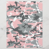 Rosa und graue Camouflage, Militär, Armee Flyer (Hinten)
