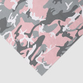 Rosa und graue Camouflage, Militär, Armee Seidenpapier (Ausschnitt)