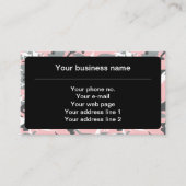 Rosa und graue Camouflage, Militär, Armee Visitenkarte (Vorderseite)