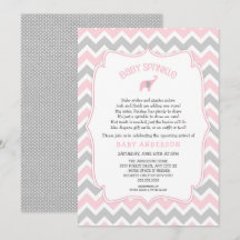 Rosa und graue Elefantensprinkle