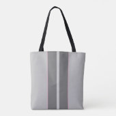 Rosa und graue Farbkombination Tasche (Rückseite)