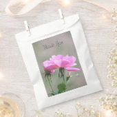 Rosa und graue Pouch Geschenktütchen (Ausgeschnitten)