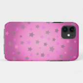 Rosa und graue Sterne Muster iPhone 5 Fall Case-Mate iPhone Hülle (Rückseite (Horizontal))