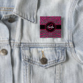 Rosa und grauer Leopard-Druck in den Button (Beispiel)