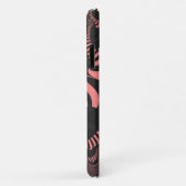 Rosa und graues Kreuz Case-Mate iPhone Hülle (Hinten/Rechts)