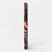 Rosa und graues Kreuz Case-Mate iPhone Hülle (Hinten/Links)