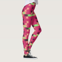 rosa und grün geometrisch
