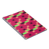 rosa und grün geometrisch notizblock (Rechte Seite)