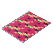rosa und grün geometrisch notizblock (Linke Seite)