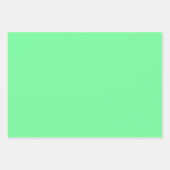 Rosa und Grün Geschenkpapier Set (Vorderseite 3)