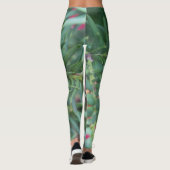 Rosa und Grün Leggings (Rückseite)