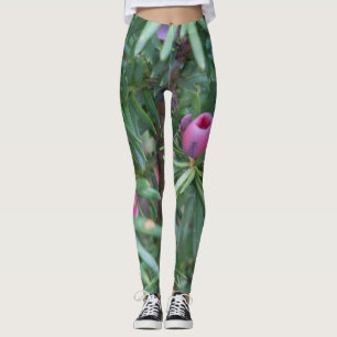 Rosa und Grün Leggings