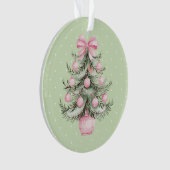 Rosa und Grün Ornament (Vorderseite)