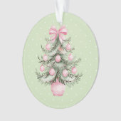 Rosa und Grün Ornament (Vorderseite)
