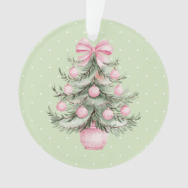 Rosa und Grün Ornament