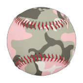 Rosa und grüne Camouflage, Militär, Armee Baseball (Vorderseite)