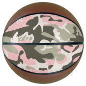 Rosa und grüne Camouflage, Militär, Armee Basketball (Vorderseite)