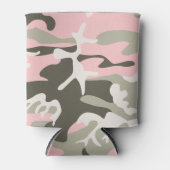 Rosa und grüne Camouflage, Militär, Armee Dosenkühler (Vorderseite)