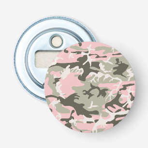 Rosa und grüne Camouflage, Militär, Armee Flaschenöffner