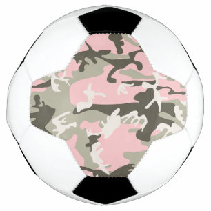 Rosa und grüne Camouflage, Militär, Armee Fußball