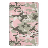 Rosa und grüne Camouflage, Militär, Armee Mini Klemmbrett (Rückseite)