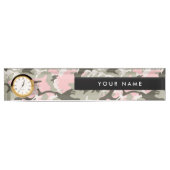 Rosa und grüne Camouflage, Militär, Armee Namensplakette (Vorderseite)