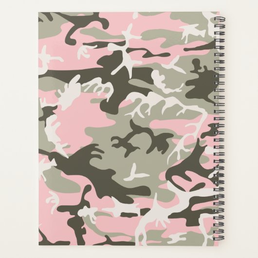 Rosa und grüne Camouflage, Militär, Armee Planer (Rückseite)
