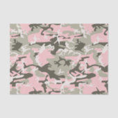 Rosa und grüne Camouflage, Militär, Armee Seidenpapier (Vorderseite)