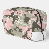 Rosa und grüne Camouflage, Militär, Armee Waschbeutel (Rechte Ecke)