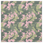 Rosa und grüne Camouflage Stoff (Muster)
